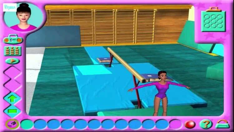 Барби Спортивная гимнастика скачать торрент бесплатно на PC