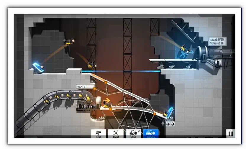 Bridge Constructor Portal скачать торрент бесплатно на PC