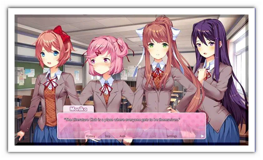 Doki Doki Literature Club Plus скачать торрент бесплатно на PC