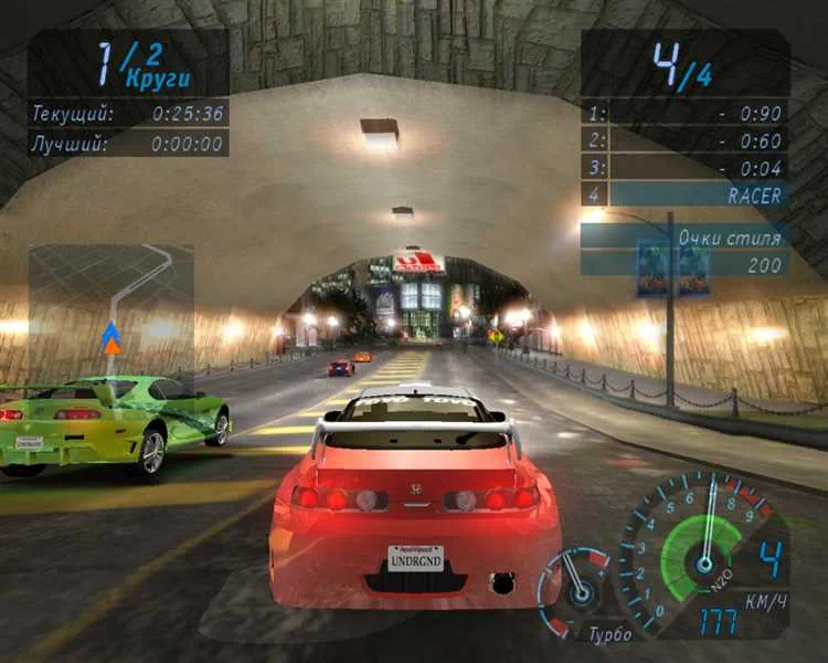 Need for Speed Underground скачать торрент бесплатно на PC