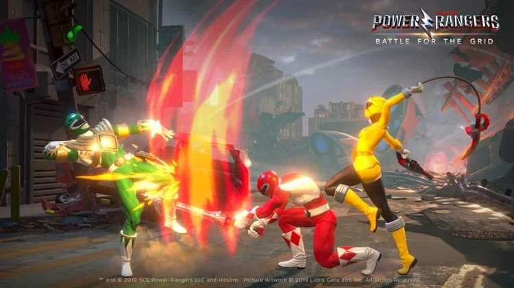 Power Rangers Battle for the Grid скачать торрент на русском PC
